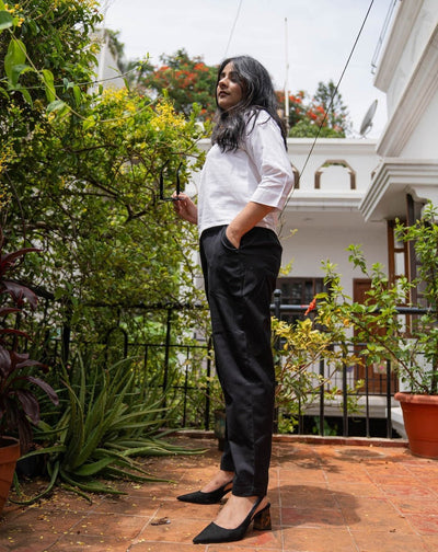 Monochrome Pants (Black)