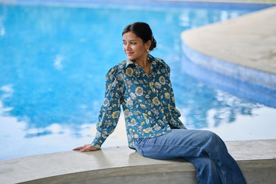 Juliet Shirt [Blue]