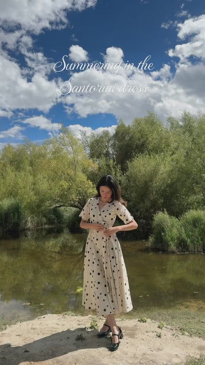 Santorini Wrap Dress
